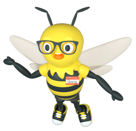 Buzzy with Nametag-1-1